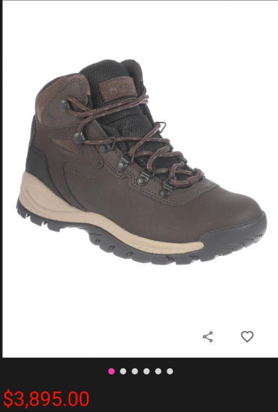 BOTAS DAMA SENDERISMO MARCA COLUMBIA (seminuevas) PRECIO A TRATAR