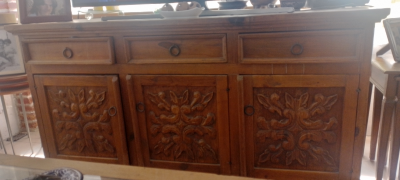 Comedor de 6 sillas con aparador