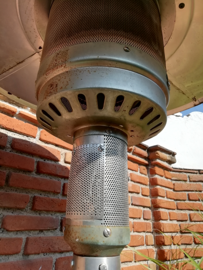 calefactor de gas para exterior