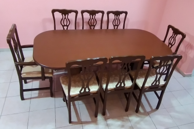 Comedor con 8 sillas