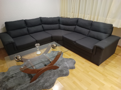 Se vende mesa de centro de lujo con doble altura nueva 