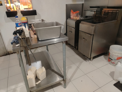 Equipo Restaurante Freidora Asber Industrial