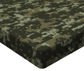 COLCHON INDIVIDUAL MILITAR PIXELADO