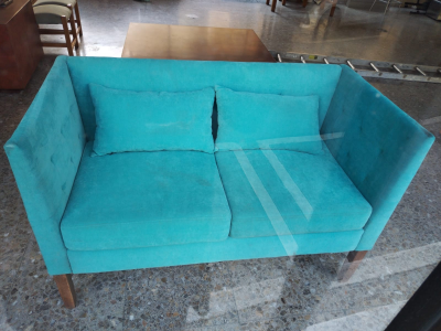 SOFA TURQUESA