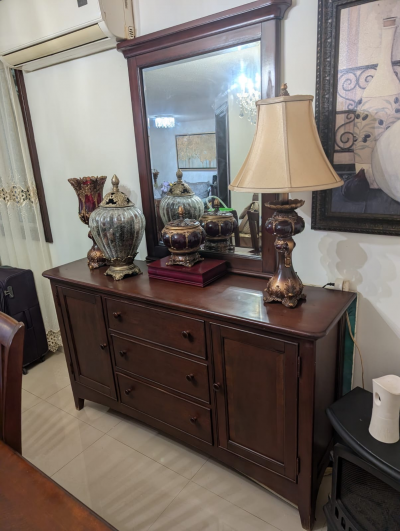 Comedor de madera americano 