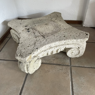 Base de cantera para mesa comedor