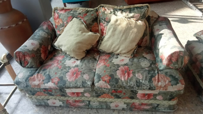 SALA COMPLETA FLOREADA