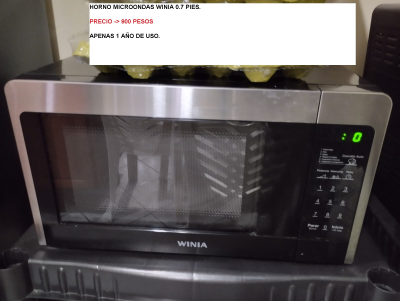 Horno microondas winia