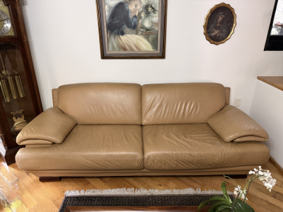 Set de sala con dos sillones, marca Tutto Pelle