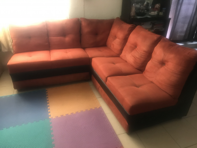 Vendo sala chica usada de tres piezas 