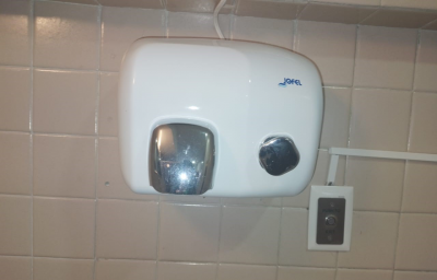 Secador De Manos Eléctrico Jofel Automático Blanco (Usado)