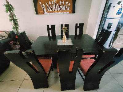 Sala 4 piezas, Comedor 8 sillas