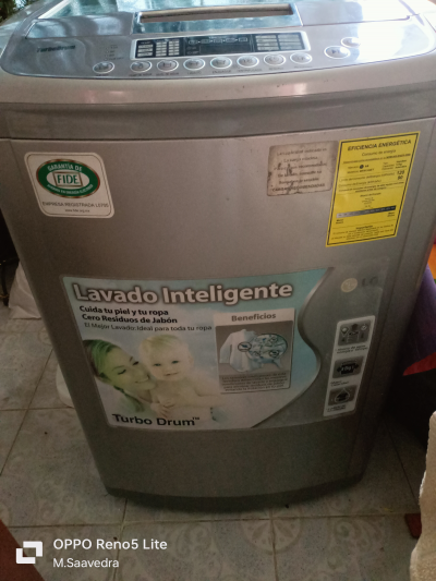 Lavadora LG 