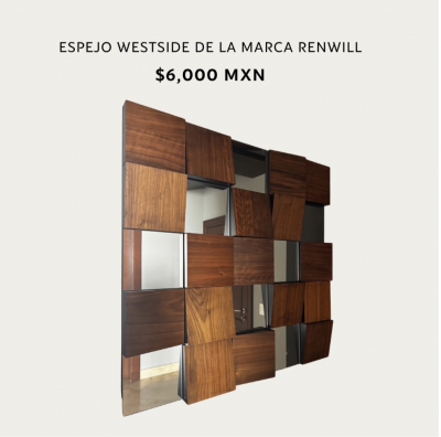 Espejo Westside de la marca Renwill