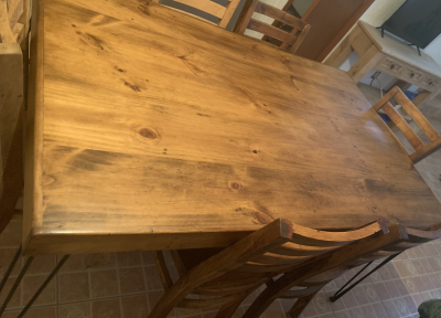 Comedor seis sillas