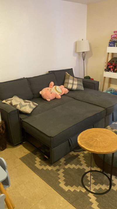 Sofá/cama con baul