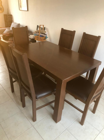Comedor 6 sillas 