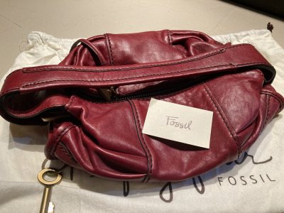Bolsa de piel Fossil Nueva