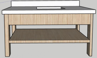 VANITY (LAVABO) PARA MOTEL U HOTEL OPC 2