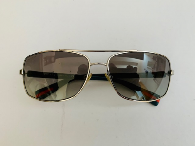Lentes De Sol, Marca Prada, Modelo Sps 50o 1bc - 3m1, Gris.