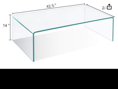 Mesa de Cristal Templado