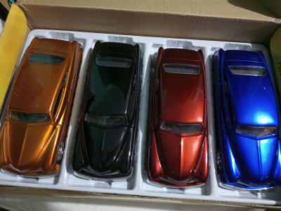 Carritos a escala marca Jada Bigtime Kustom