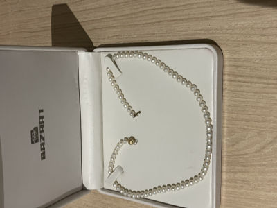 Collar de perlas japonesas reales