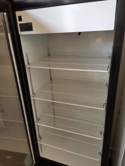 Refrigerador vertical MASSER puerta cristalina