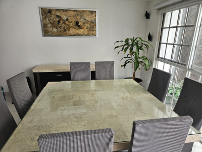 Comedor 8 sillas con credenza
