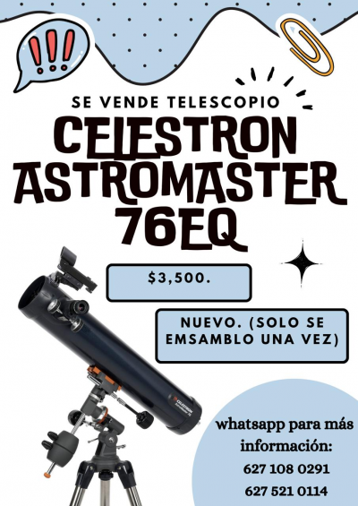 Telescopio Celestron astro master