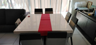 Comedor 8 sillas de Marmol