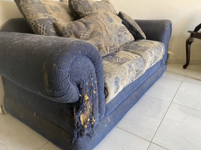REGALO SALA 2 sillones 1 taburete