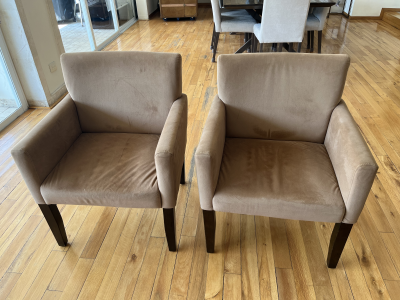 Sillones con descansa brazo 