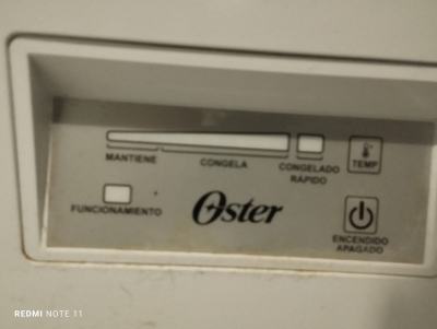 Congelador 7 pies marca Oster 