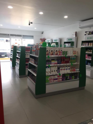 MUEBLES PARA FARMACIA 12 PIEZAS