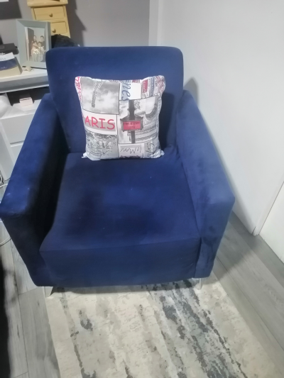 Sillon azul 