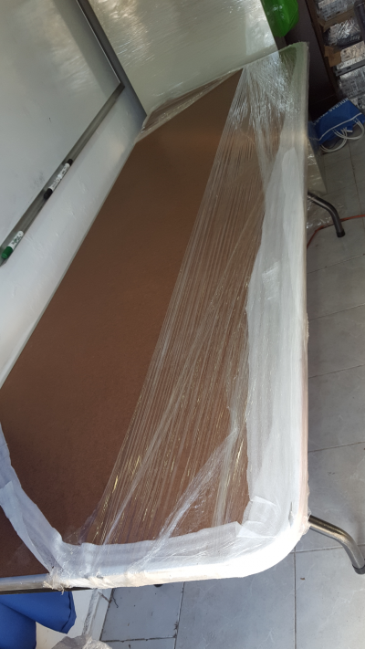 TABLON PLEGABLE FIBRACEL PARA 10 SILLAS.