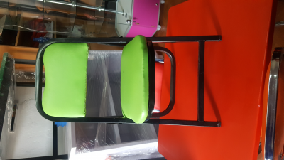 SILLA PLEGABLE INFANTIL ACOJINADA ESMALTADA