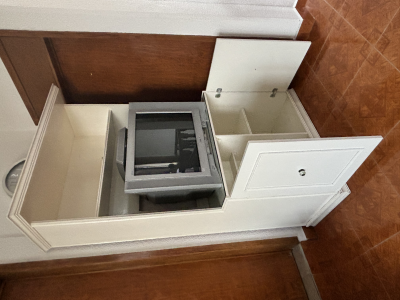 Mueble para TV con TV