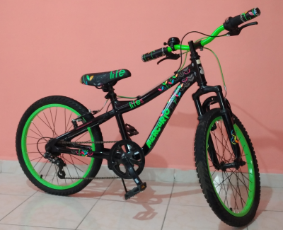BICICLETA VELOCI MERCURIO –5 Cambios y 20 de Rodada