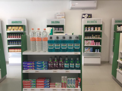 MUEBLES PARA FARMACIA 12 PIEZAS