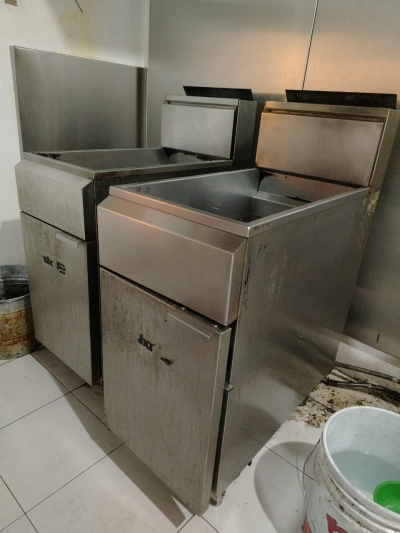 Equipo Restaurante Freidora Asber Industrial