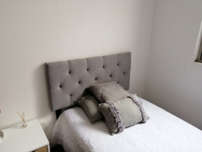 Cabecera para cama Individual, Altura ajustable. Precio de oportunidad para tí