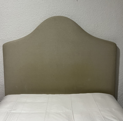 Cabecera matrimonial beige