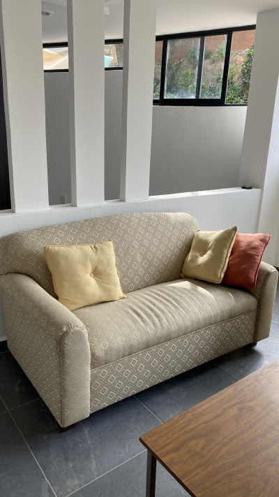 Sala beige 3 sillones