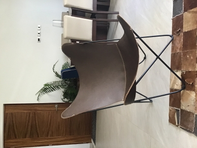Moderno Sillón de Piel 