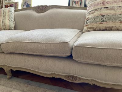 Sala clásica de 3 sillones 