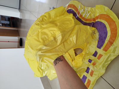 Flotador con techo para bebé 