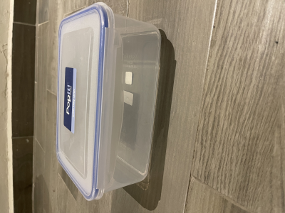 Tupper rectangular Pop it