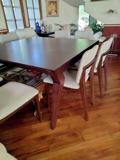 Comedor cuadrado 8 sillas